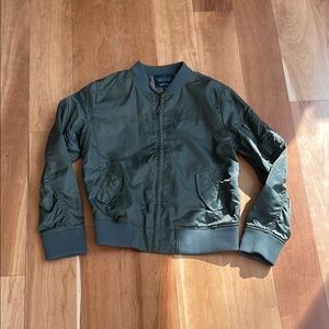 Sanctuary Green Bomber Jacket